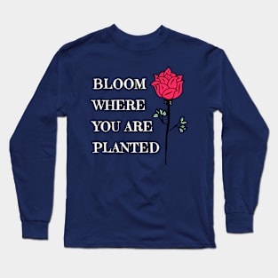 Rose Long Sleeve T-Shirt